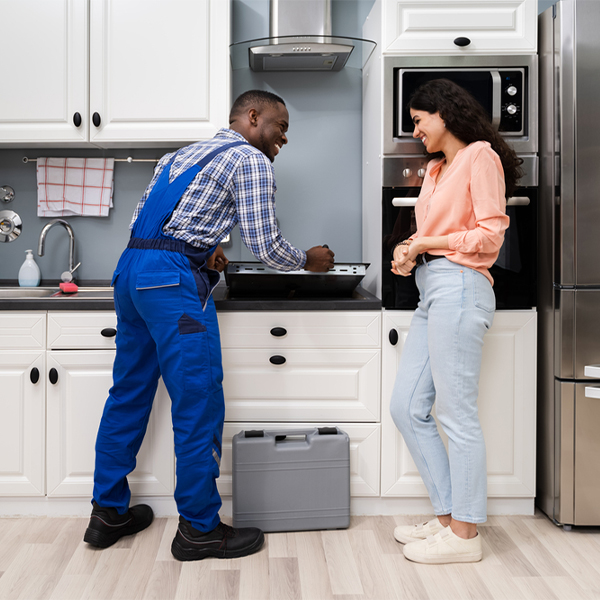 can you provide an estimate for cooktop repair before beginning any work in Lexington City County Virginia